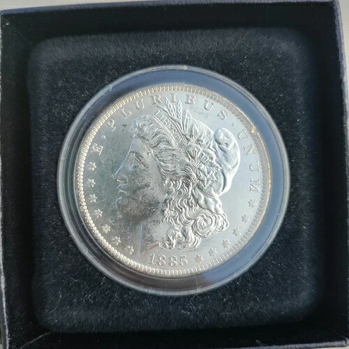 1885年 Oモルガン銀貨