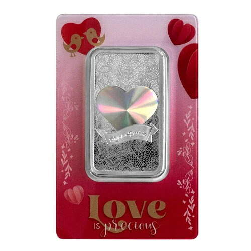 (5個セット) 2024 Pamp Love is Precious ホログラフィック 50グラム シルバーバー - 分析中 320,265円