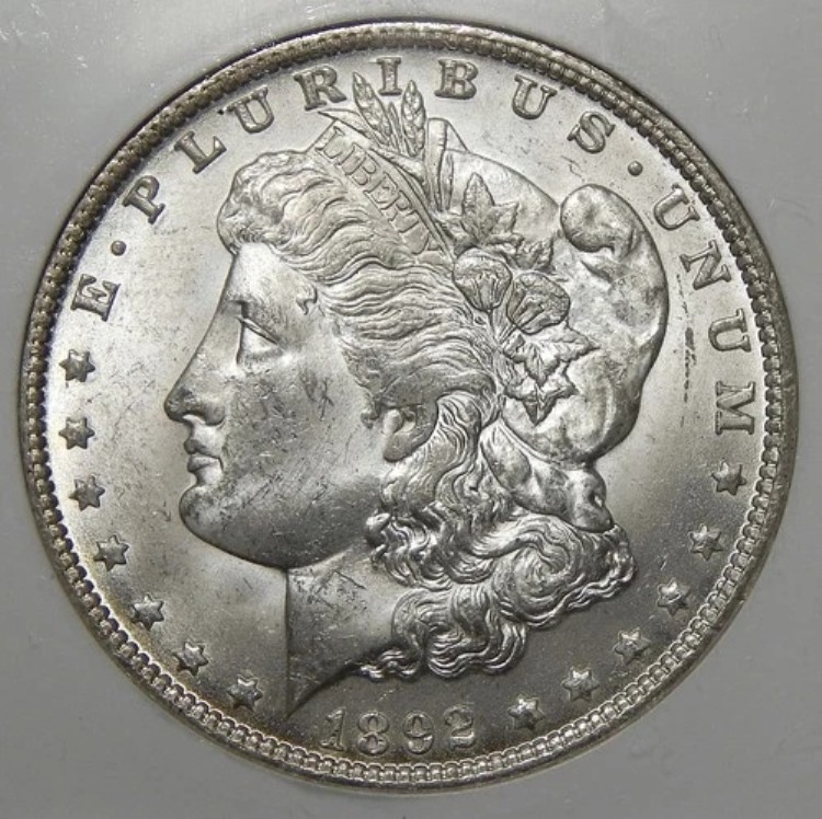 1892-O NGC MS63 モルガン・ダラー|WORLD RESOURCE【KING店】