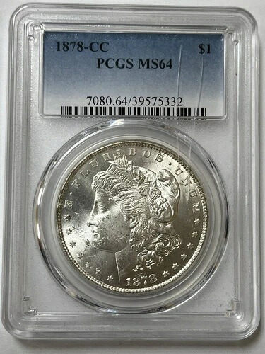 1878年CCモルガン銀貨 PCGS MS-64｜WORLD RESOURCE【KING店】