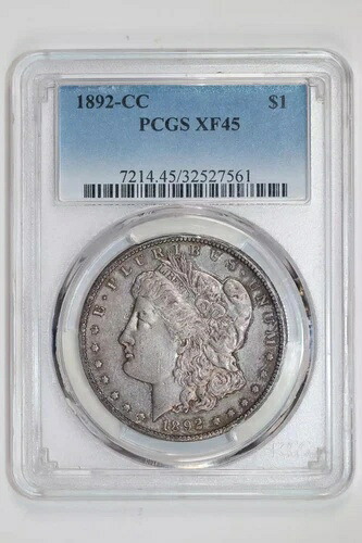 1892年製 モーガン・ダラー PCGS XF45|WORLD RESOURCE【KING店】