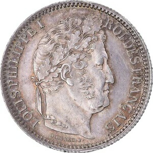 [#343388] コイン、フランス、シャルルX、2フラン、1833年、パリ、MS、シルバー、KM:743.1-