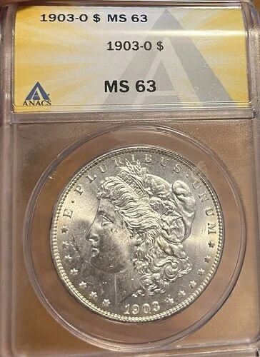 1903-O ANACS MS63 モルガン銀貨|WORLD RESOURCE【KING店】
