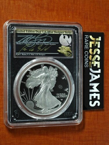 2025 W レーザー プライベート プルーフ シルバー イーグル PCGS PR70 クリーブランド バラン アドバンスリリース｜WORLD RESOURCE【KING店】
