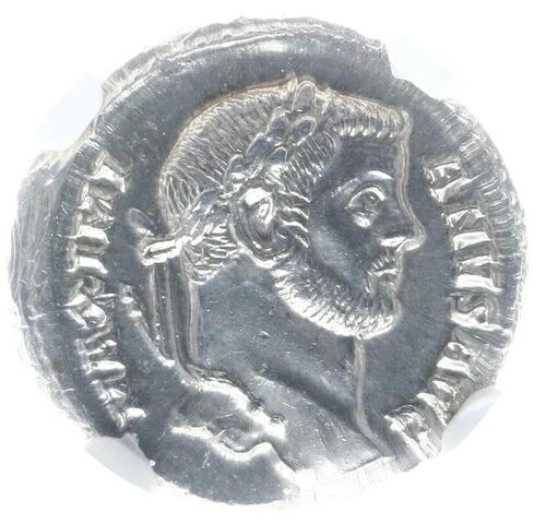 *NGC 造幣局* マクシミアン (在位 286 ～ 305 AD) ローマ アルゲンテウス銀貨、四分王｜WORLD RESOURCE【KING店】