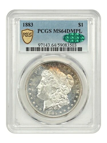 1883年 1ドル PCGS/CAC MS64DMPL - モルガン・ダラー