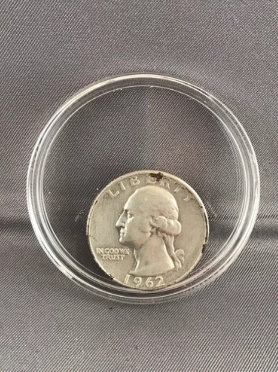 (86) 1962年-ワシントン25セント硬貨