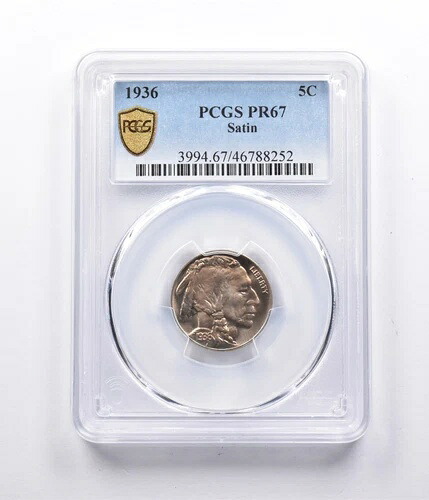 PR67 1936年 インディアンヘッド バッファロー ニッケル サテン PCGS *0835｜WORLD RESOURCE【KING店】