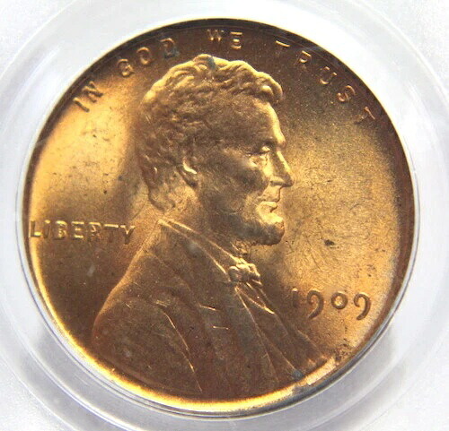 1909 VDB PCGS 1C MS 64 RD 回転日付付き小麦ペニーリンカーン｜WORLD RESOURCE【KING店】