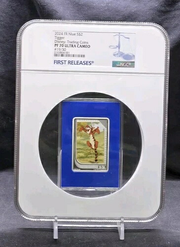 2024年 ニウエ 2ドル - ディズニー トレーディングコイン - ティガー #19 NGC PF70 UC FR 999 シルバーコイン｜WORLD RESOURCE【KING店】