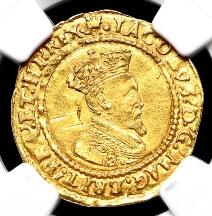 イングランド。ジェームズ1世（1603-1625年）。金冠、S-2625、NGC MS 未流通詳細｜WORLD RESOURCE【KING店】