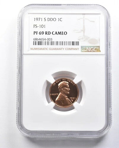 1971-S DDO リンカーン記念館セント FS-101 PF69 RD CAM NGC *6384｜WORLD RESOURCE【KING店】