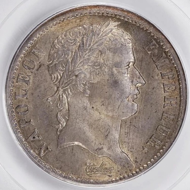 フランス: ナポレオン 1 世、2 フラン 1811-A PCGS MS-64+ パリ造幣局、とても素晴らしい品です!