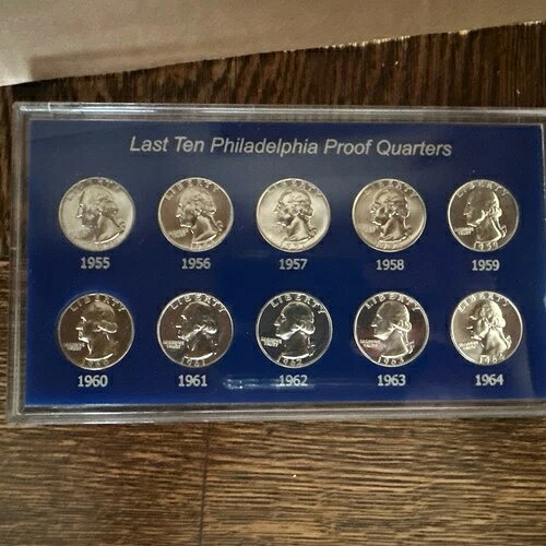 フィラデルフィア・プルーフ・クォーター硬貨（1955～1964年）