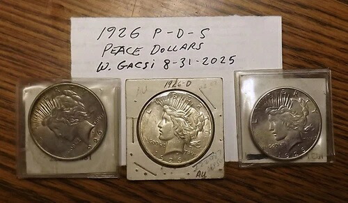 1926年 PDS 平和ドル 3枚セット 84,700円