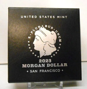 2023年 シルバー プルーフ 米国モルガン ダラー、米国造幣局から届いたばかり!