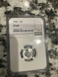 1955年 $.10 PF 68