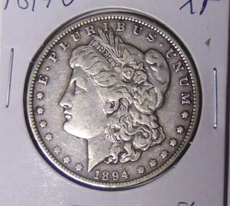 1894-O モルガン銀貨 XF ニューオーリンズ造幣局 (12.424)
