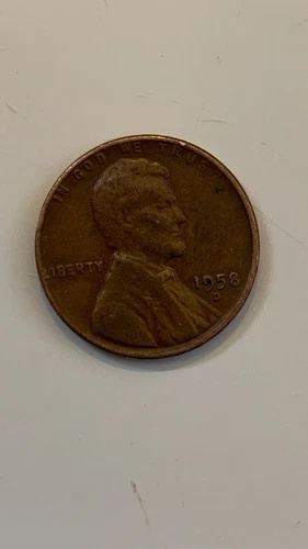 1958年 Dリンカーン小麦1ペニー硬貨