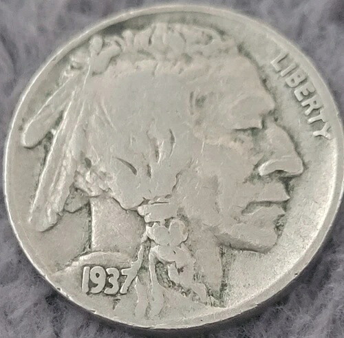 1937 F バッファローニッケル D デンバーミント 良好な状態 流通品 84,700円