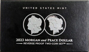 2023年 モルガン・ピース・ダラー 2枚セット レヴ・プルーフ