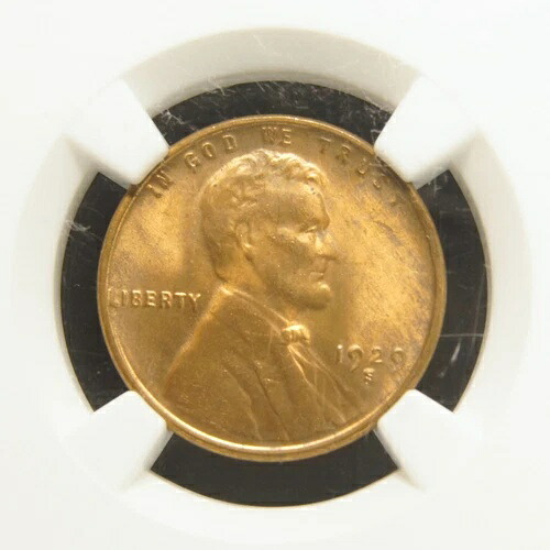 1929-S リンカーン小麦セント MS64 RB