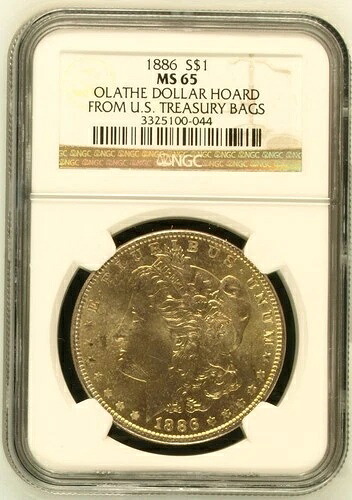1886年モルガン銀貨 NGC MS-65｜WORLD RESOURCE【KING店】