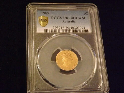 1989 1 C オーストラリア PCGS PR 70|WORLD RESOURCE【KING店】