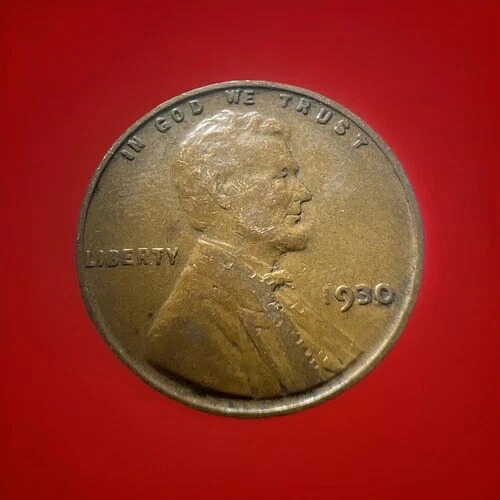 リンカーン・ウィート・ペニー 1930年 ミントマークなし ブラウン 流通品 良好な状態|WORLD RESOURCE【KING店】