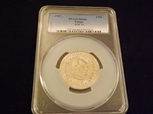 1967 2 Pa トンガ PCGS MS 66｜WORLD RESOURCE【KING店】