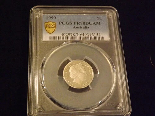 1999 5 C オーストラリア PCGS PR 70 DCAM|WORLD RESOURCE【KING店】