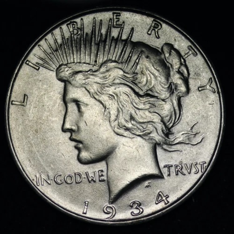 1934-D ピースシルバーダラー チョイスBU *未流通* MS E384 TCCV｜WORLD RESOURCE【KING店】