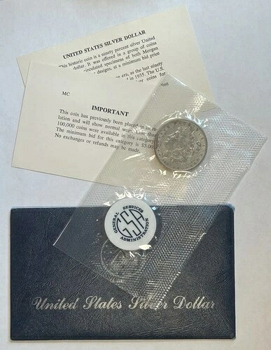 1883-O モルガン銀貨 1ドル硬貨 GSA ソフトパック