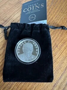 【2セット販売】新品　1 トロイ・オズ .999 純銀メダル ドナルド・トランプ 正規輸入品 1 トロイ・オズ .999 純銀メダル ドナルド・トランプ第45代