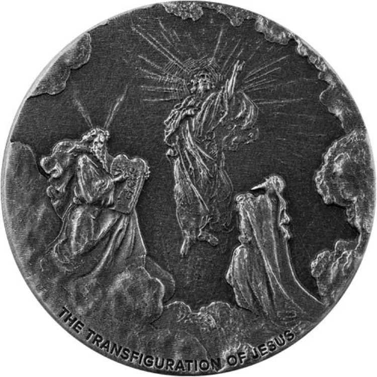 2021年 2オンス イエスの変容聖書銀貨シリーズ（新品）｜WORLD RESOURCE【KING店】