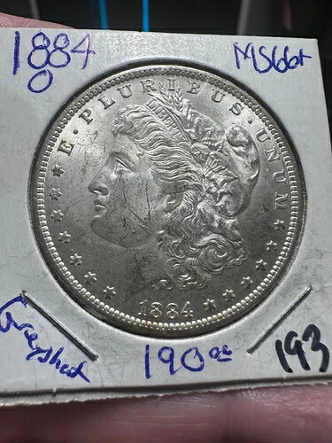 1884 モーガン シルバー ダラー ロット#875