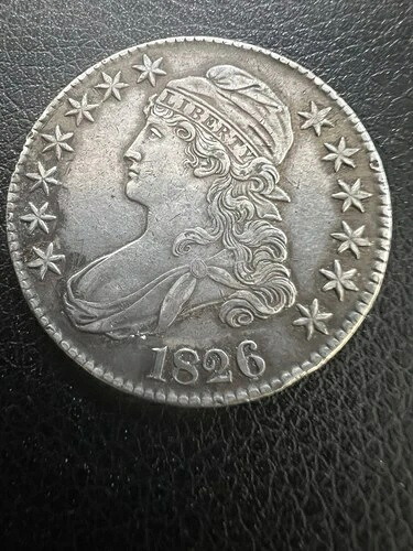 1826年 50セント キャップドバスト ハーフドル|WORLD RESOURCE【KING店】