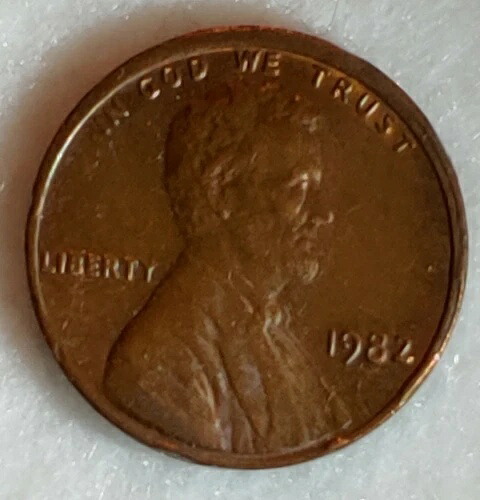 1982年リンカーン銅貨セントペニー、ミントマークなし - オフセット未鑑定流通品｜WORLD RESOURCE【KING店】