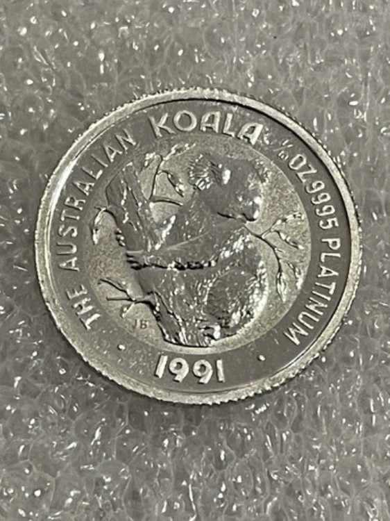 楽天市場】【純プラチナ】オーストラリア コアラ 50ドル プラチナ貨