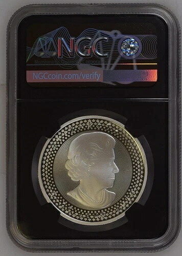2019年 5ドル カナダ メープルリーフ、プライド・オブ・ツー・ネーションズ・セット、NGC PF70、ER、ブラックコア｜WORLD RESOURCE【KING店】