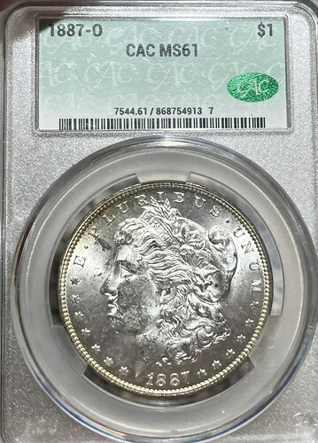 1887-O CAC MS61 モルガン銀貨｜WORLD RESOURCE【KING店】