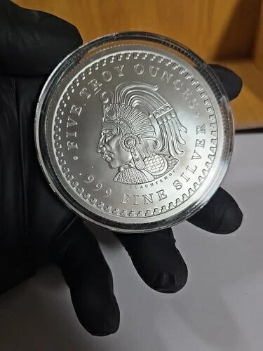 5オンス アステカカレンダー シルバーラウンド カプセル入り 207,900円