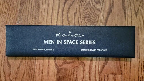 メン・イン・スペース シリーズ II 初版 ダンベリーミント 925 シルバー プルーフコインセット