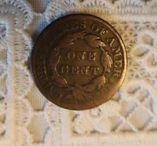 1830年 アメリカ合衆国 コロネットヘッド ラージセント ヴィンテージ 銅貨 マトロンヘッド ML