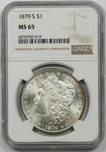 1879-S $1 NGC MS 65 モルガン銀貨｜WORLD RESOURCE【KING店】