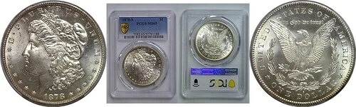 1878-S モルガン・ダラー PCGS MS-65|WORLD RESOURCE【KING店】