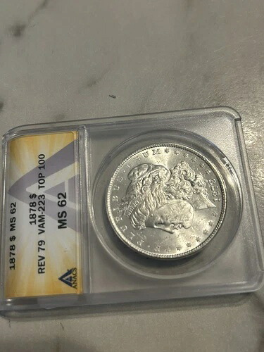 1878 リバース 79 Anacs Ms 62 Vam-223 トップ100 モルガン チェック リスト??|WORLD RESOURCE【KING店】