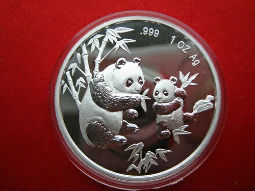 中国1997年、ミュンヘン（ミュンヘン）ショーパンダ、シルバー、プルーフ（p021）-
