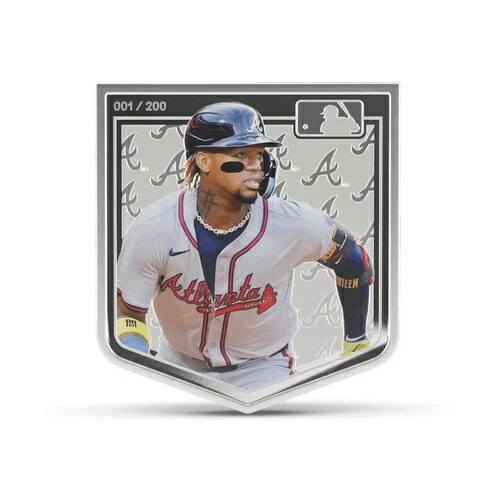 2025年 アゴロ MLB 選手 ロナルド・アクーニャ Jr. 3オンス カラー銀貨