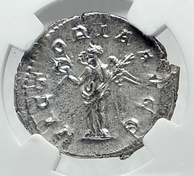 フィリップ1世(アラブ人) 真正古代ローマ銀貨 244年 VICTORY NGC i81407|WORLD RESOURCE【KING店】